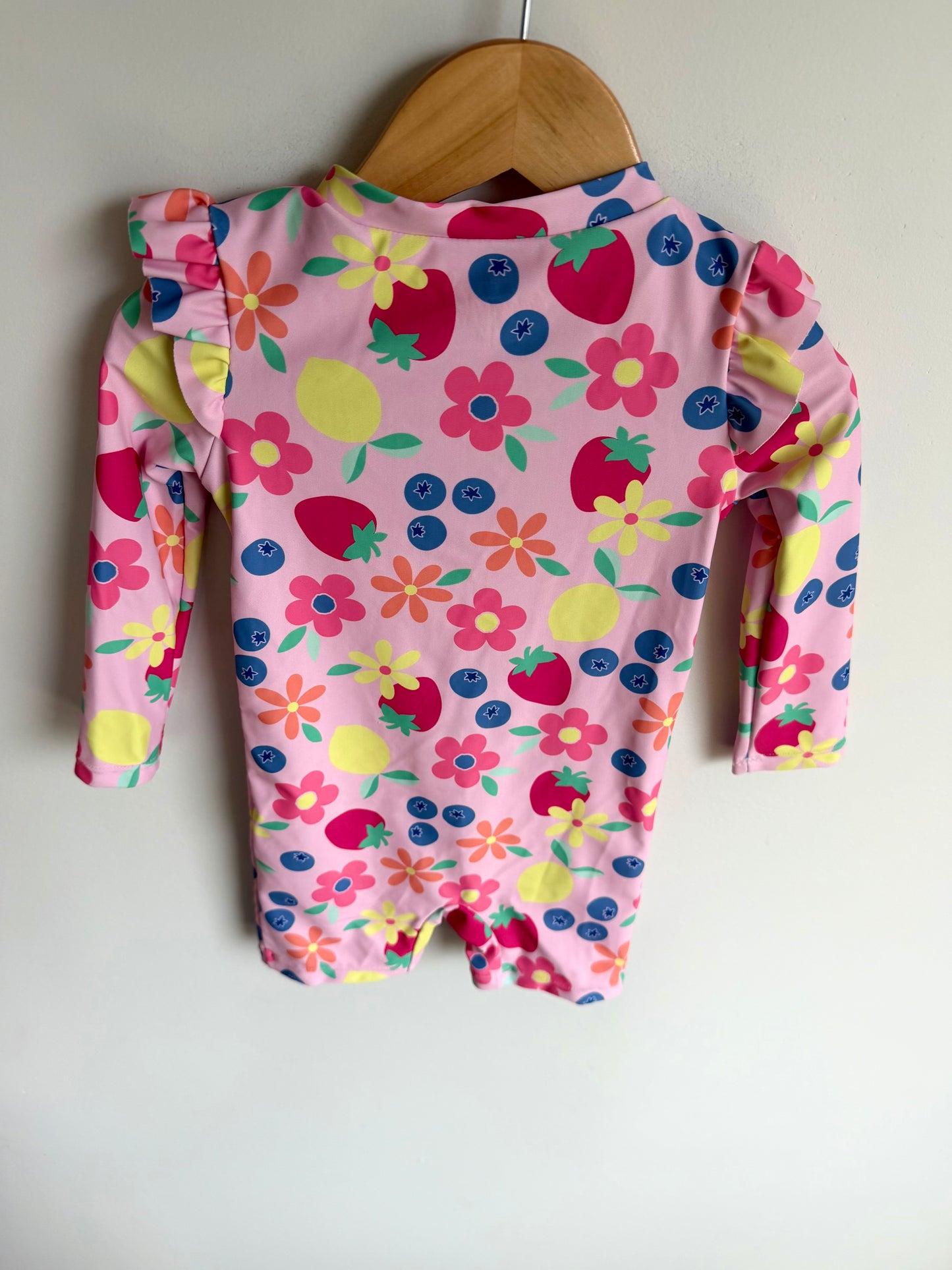 Pink Blueberry Swimsuit / 24m