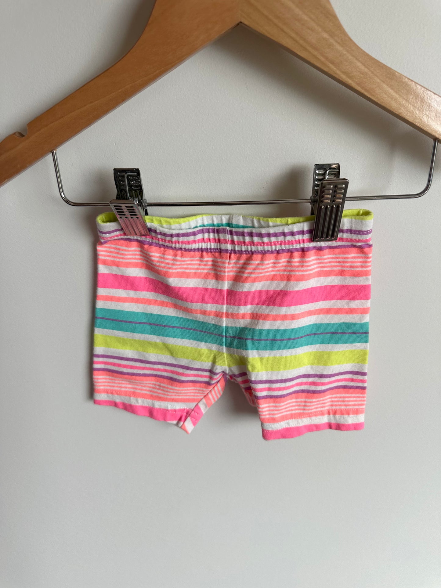 Striped Biker Shorts / 12m