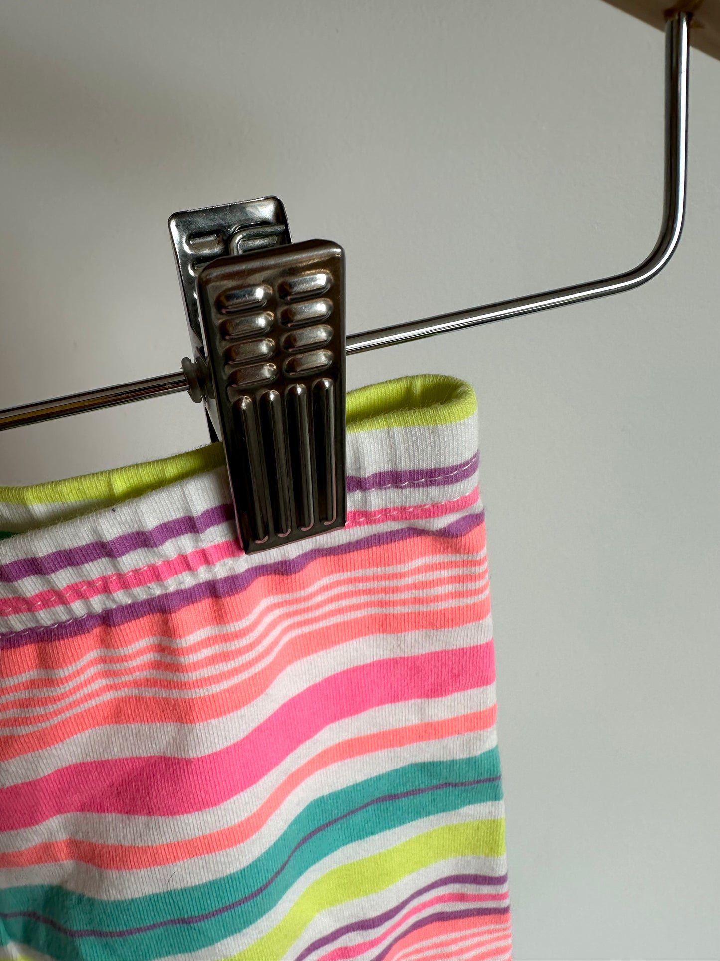 Striped Biker Shorts / 12m