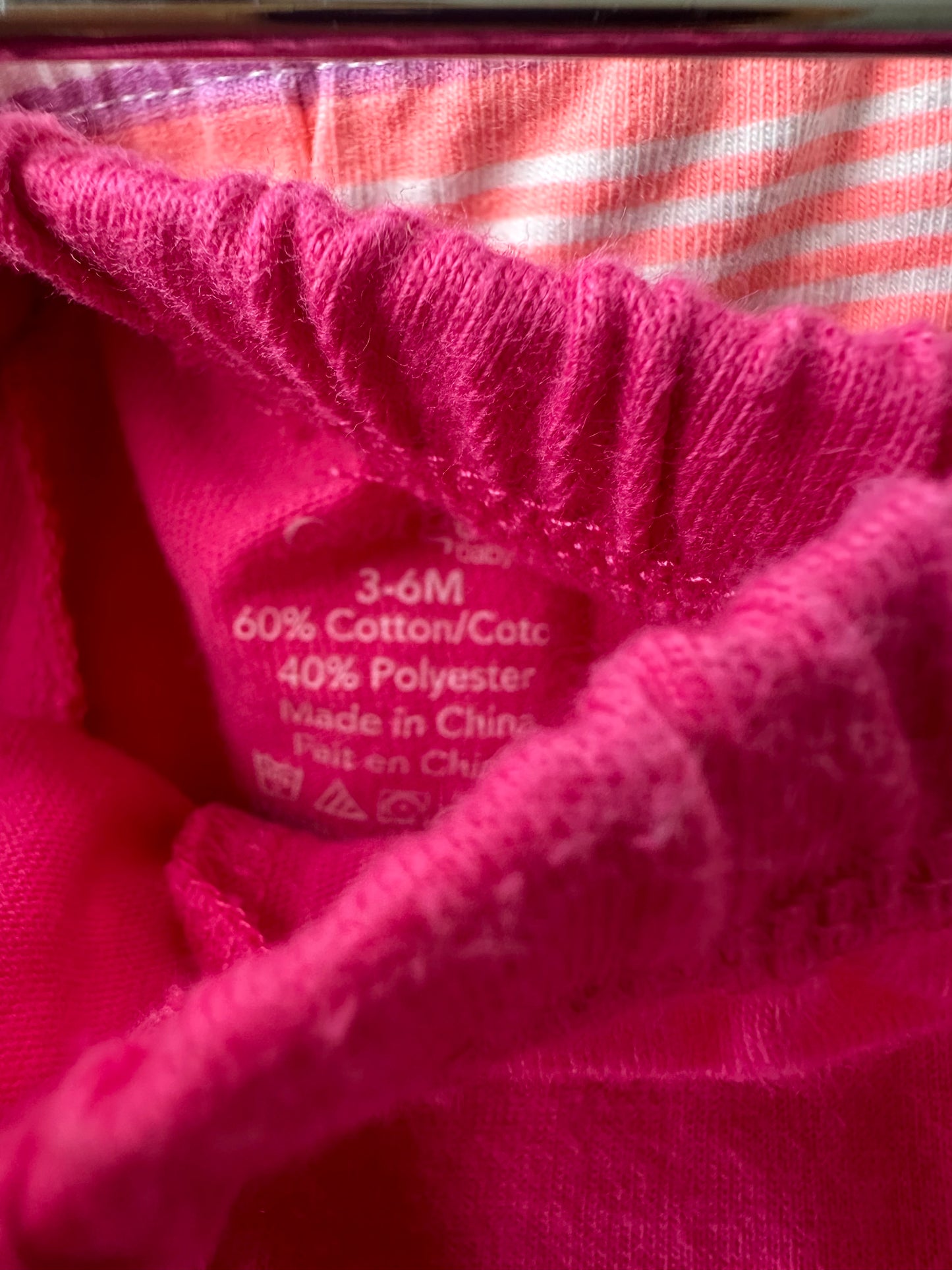 Pink Ruffle Shorts / 3-6m