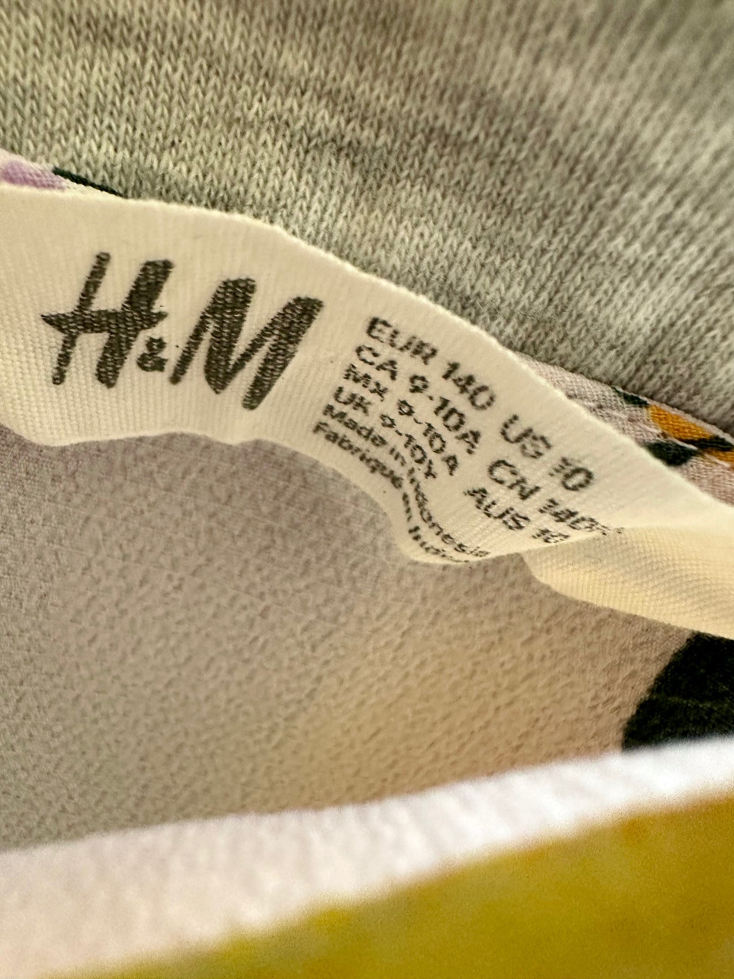 H&M Pink Lemon Dress / 9-10 years