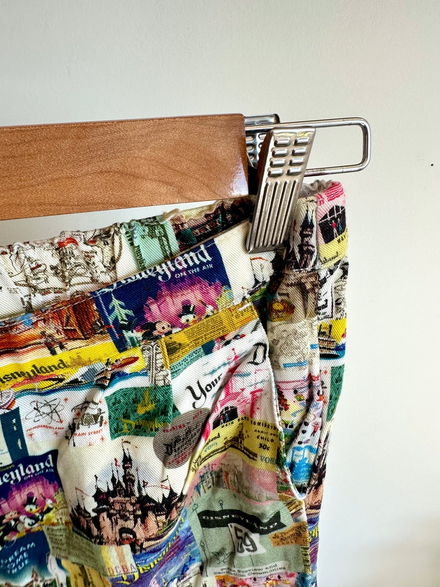 Disney 100 Anniversary Print Shorts / 9-10 years
