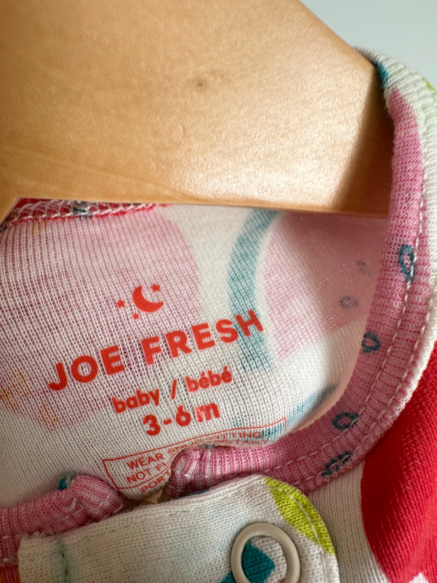 Fruit Zip Sleeper / 3-6m