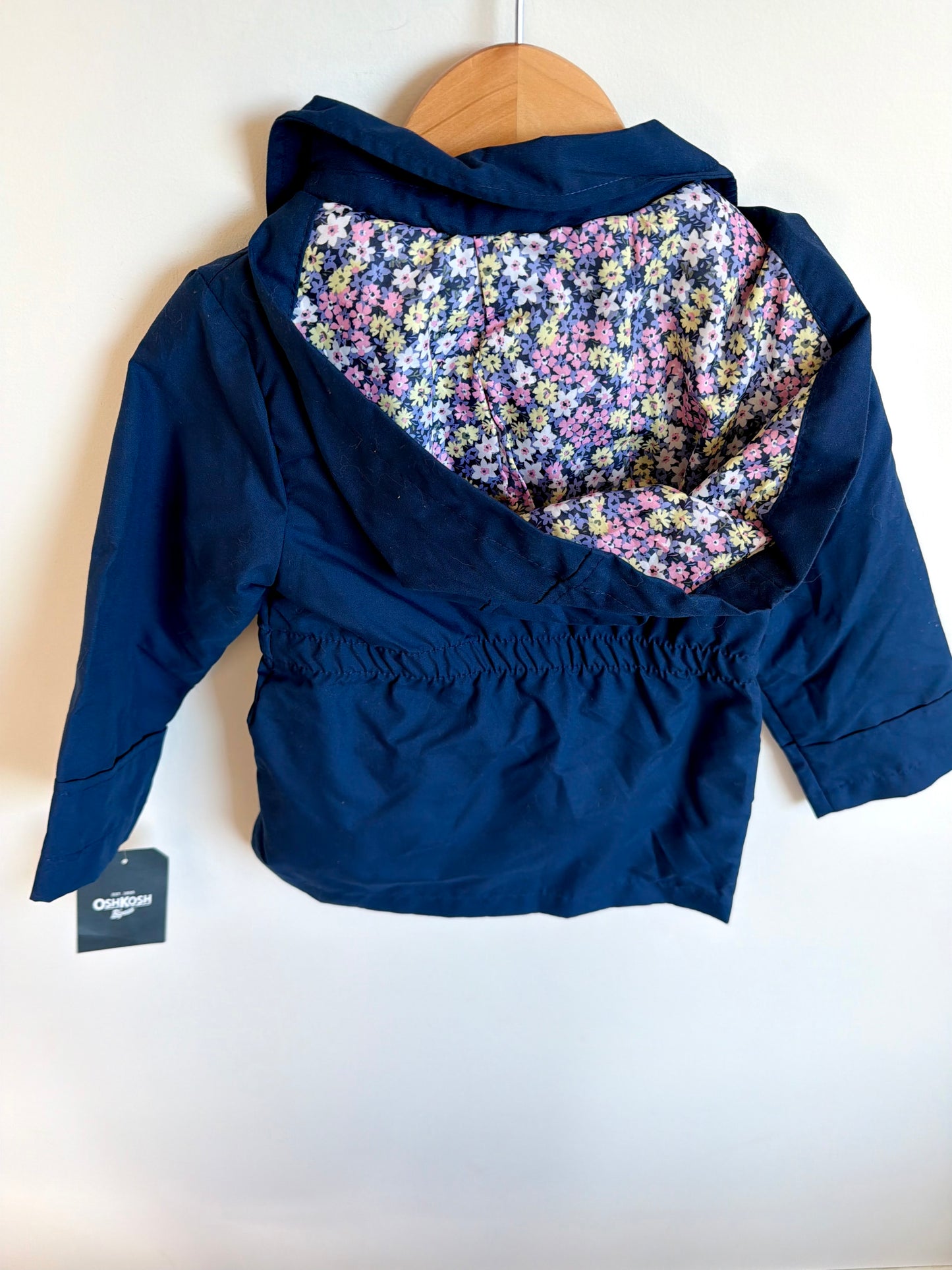 Trench Indigo Coat (With tags) / 3T
