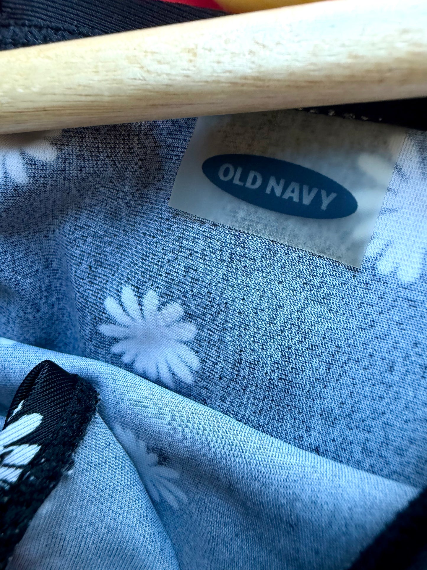 Daisy Black Swim Suit / 12-18m