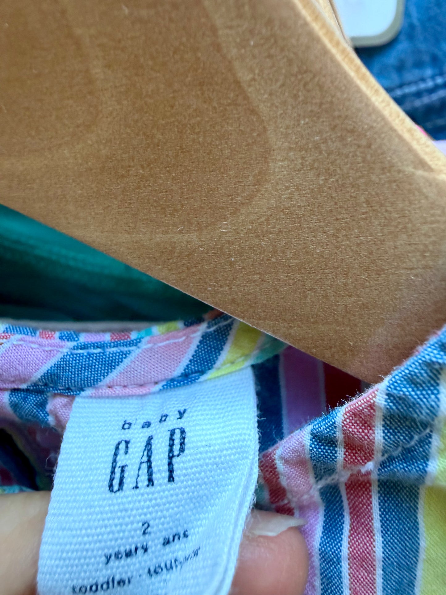 Vertical Stripe Colored Top / 24m