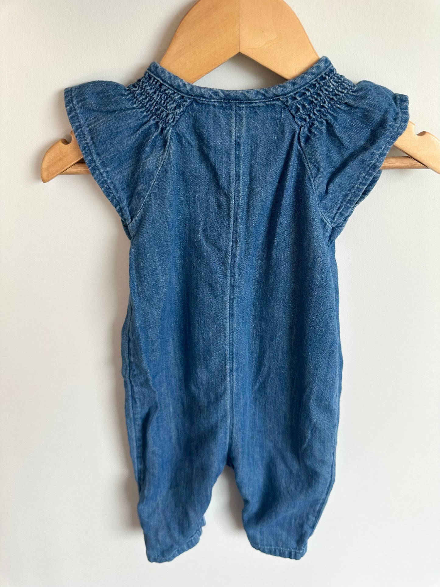 Denim Jumpsuit / 6-12m