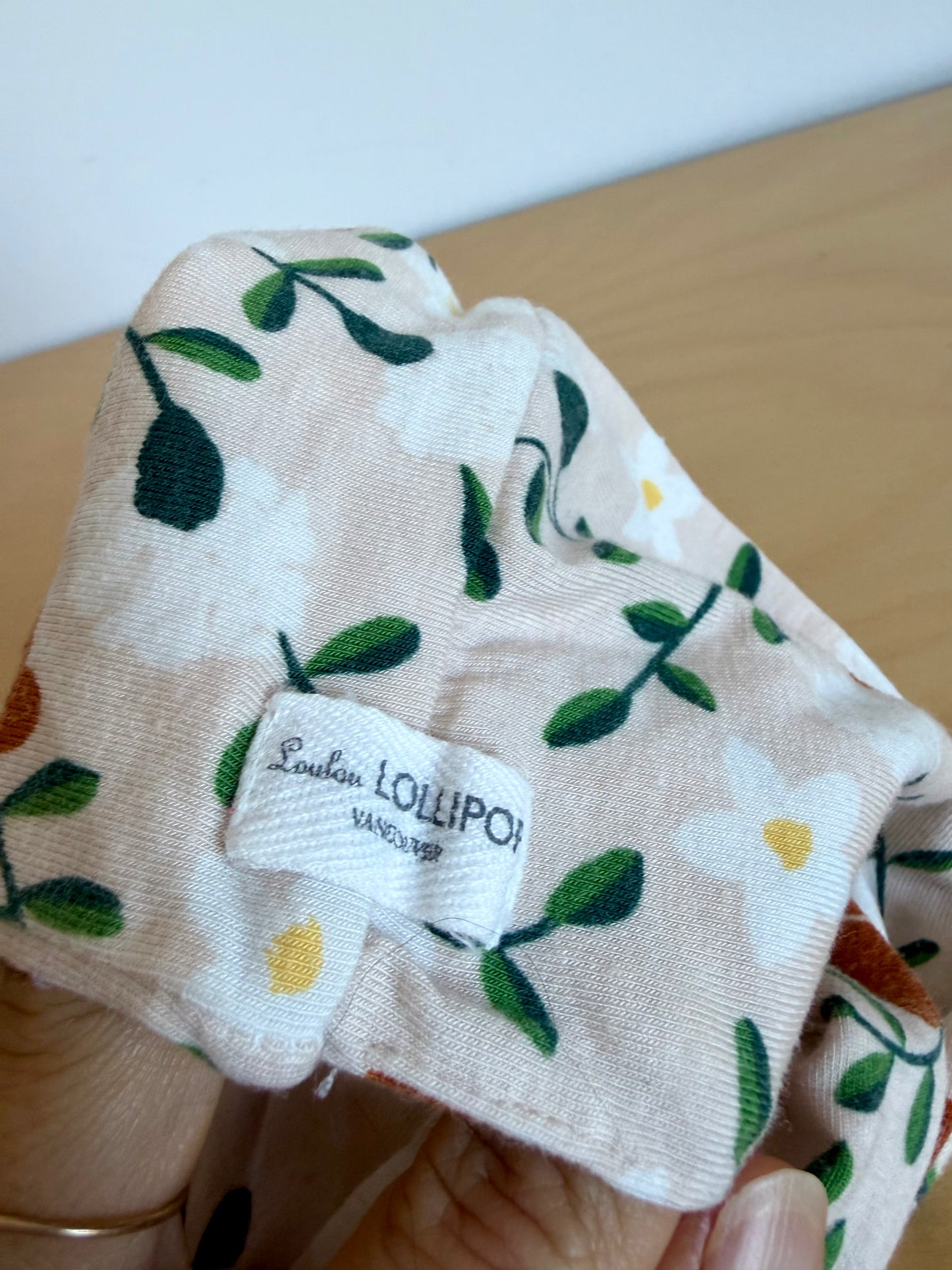 LouLou Lollipop Floral Knotted Headband / 18-24m?