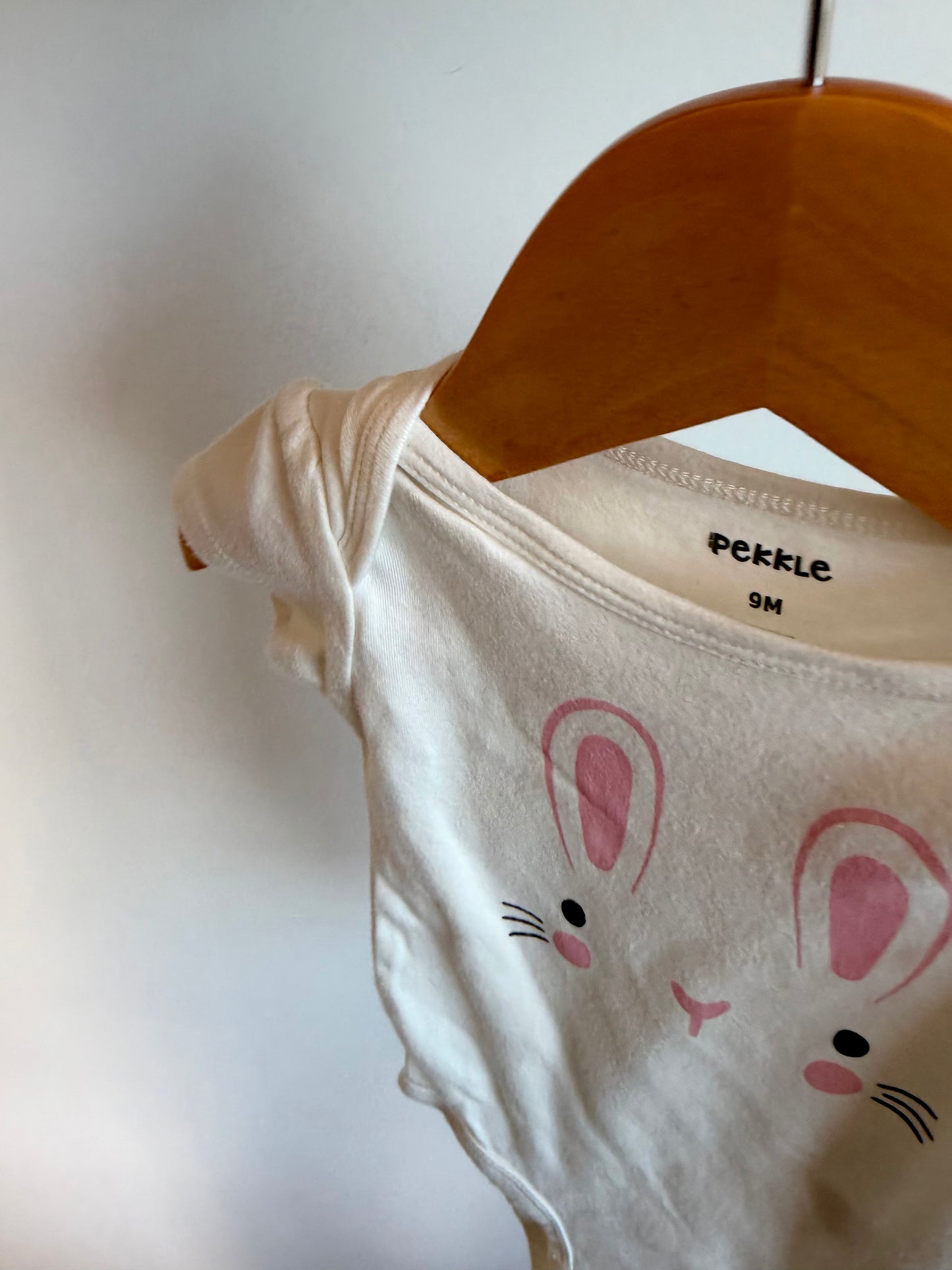 Bunny Face Bodysuit / 9m