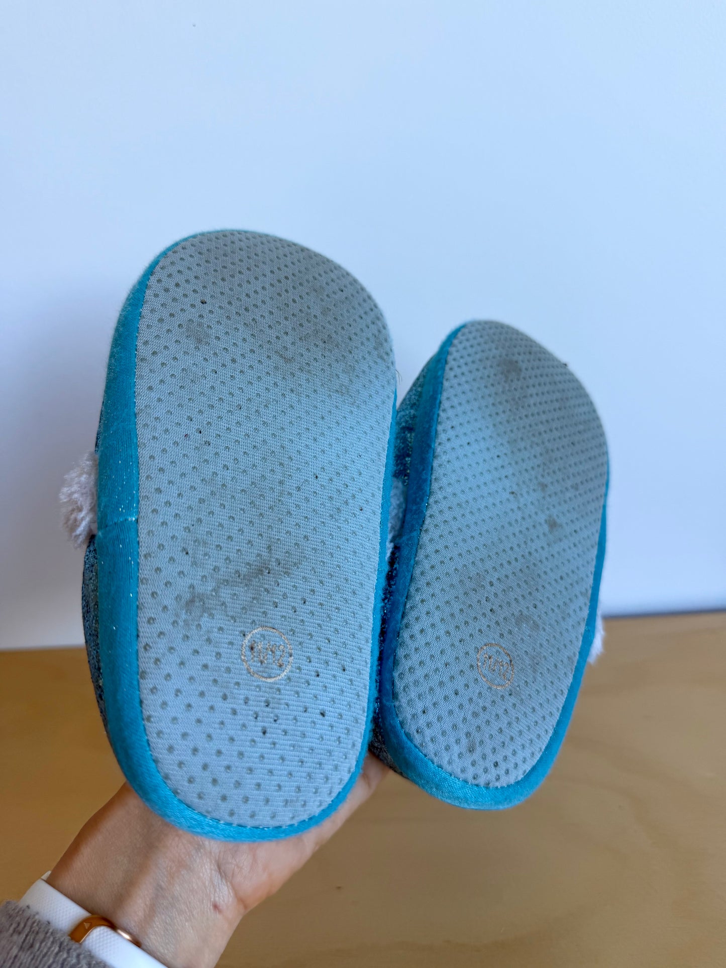 Frozen Slippers / Size 11-12 Little Kid