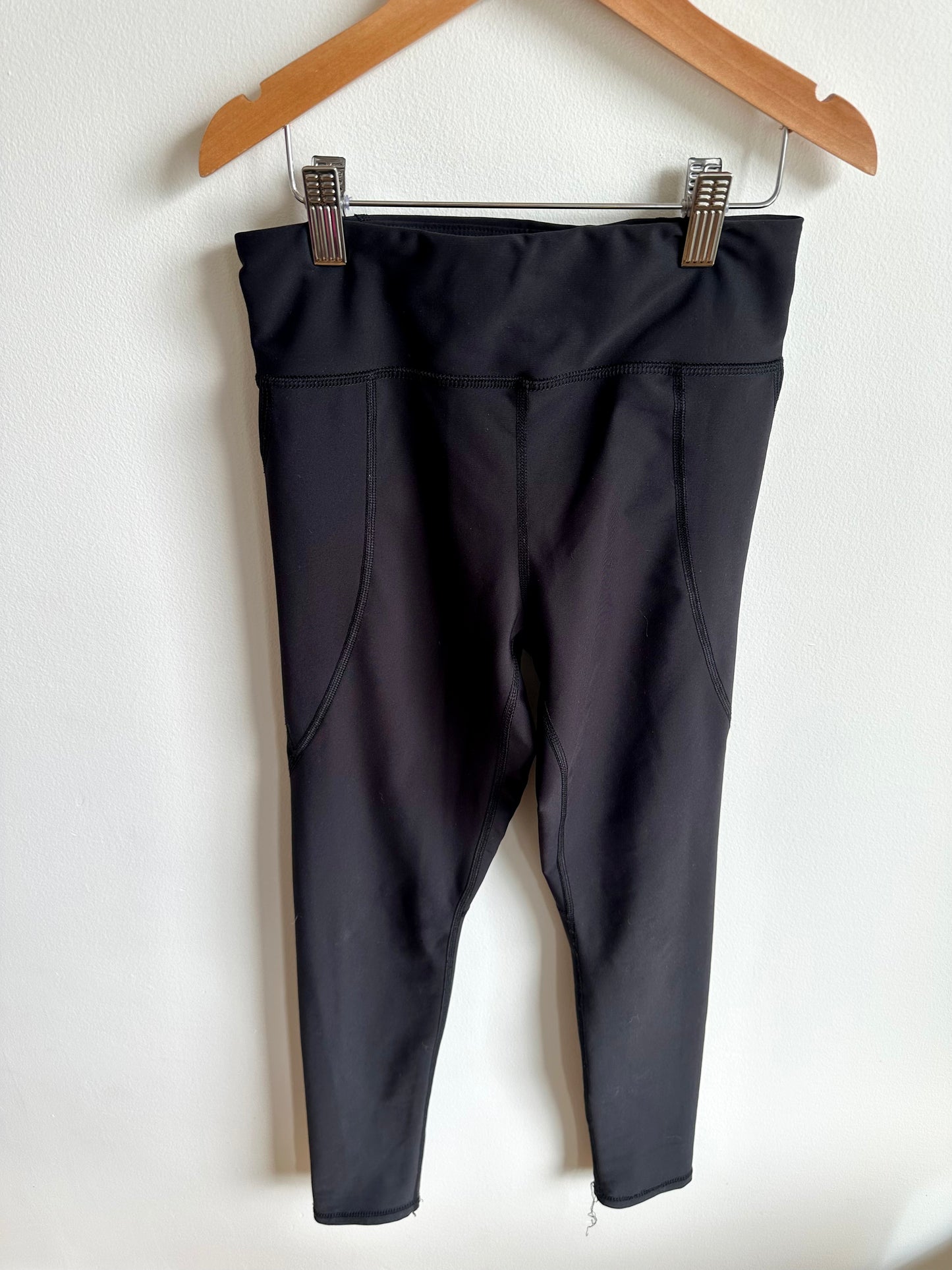 Black Active Leggings / 10-12 years