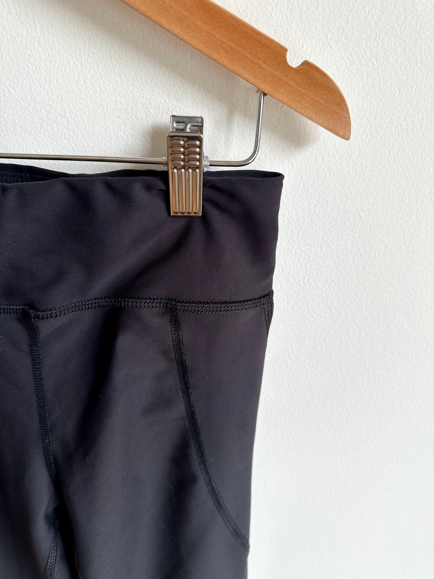 Black Active Leggings / 10-12 years