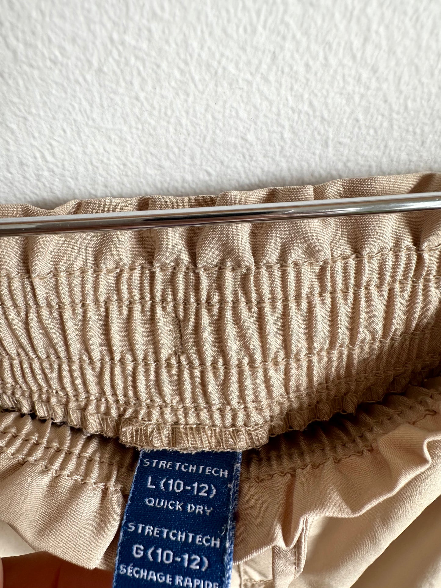 Stretch Quick Dry Tan Pants / 10-12 years