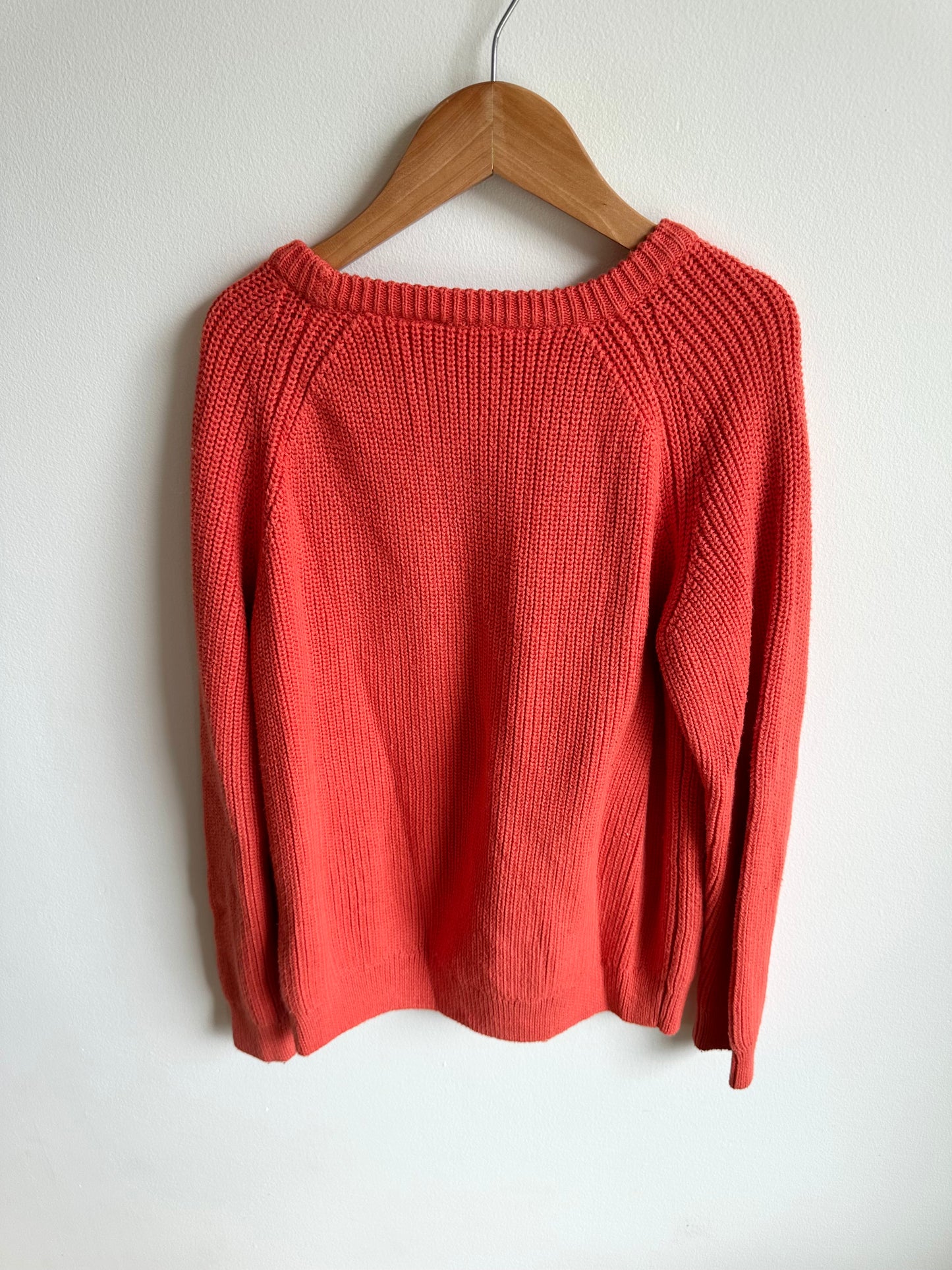 H&M Tangerine Knit Sweater / 8-10 years