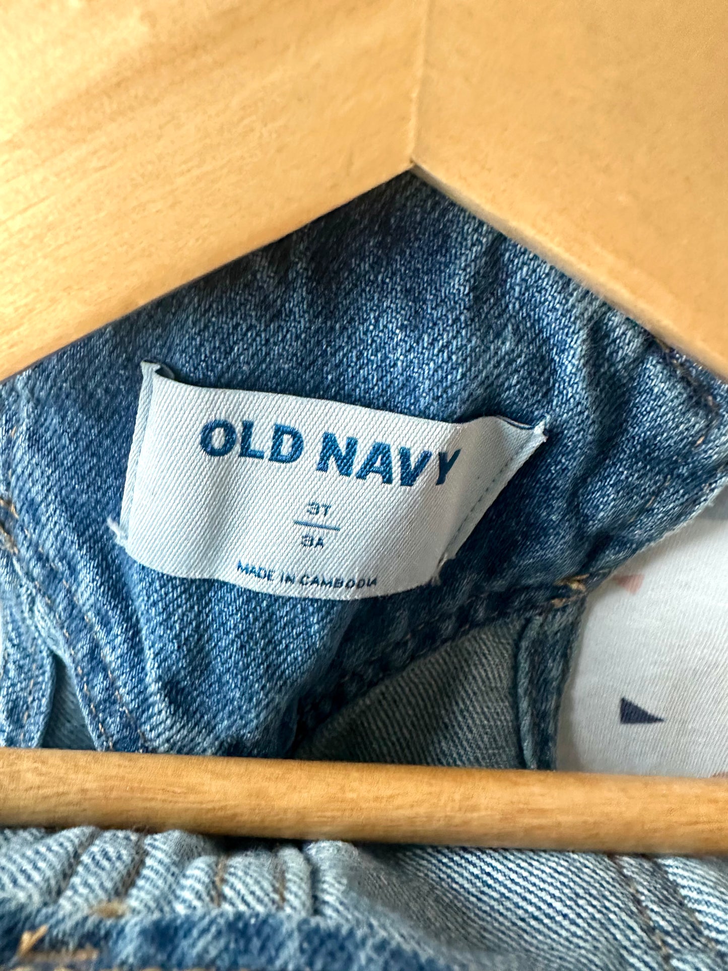 Denim Overall Dress / 3T