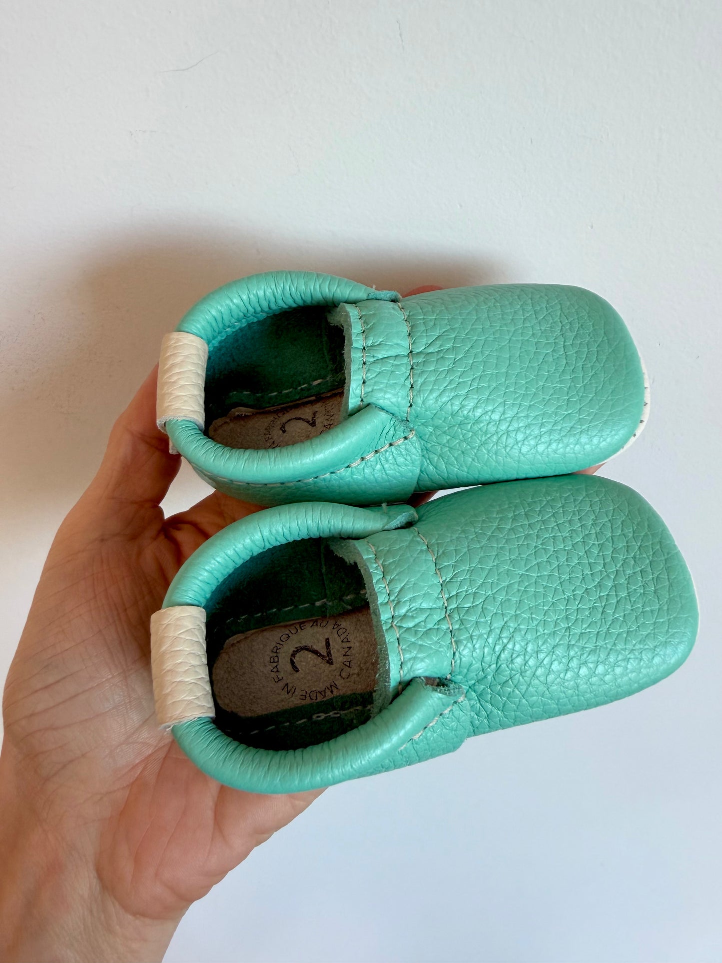 Hey Folk Turquoise Shoes / Size 2 Infant