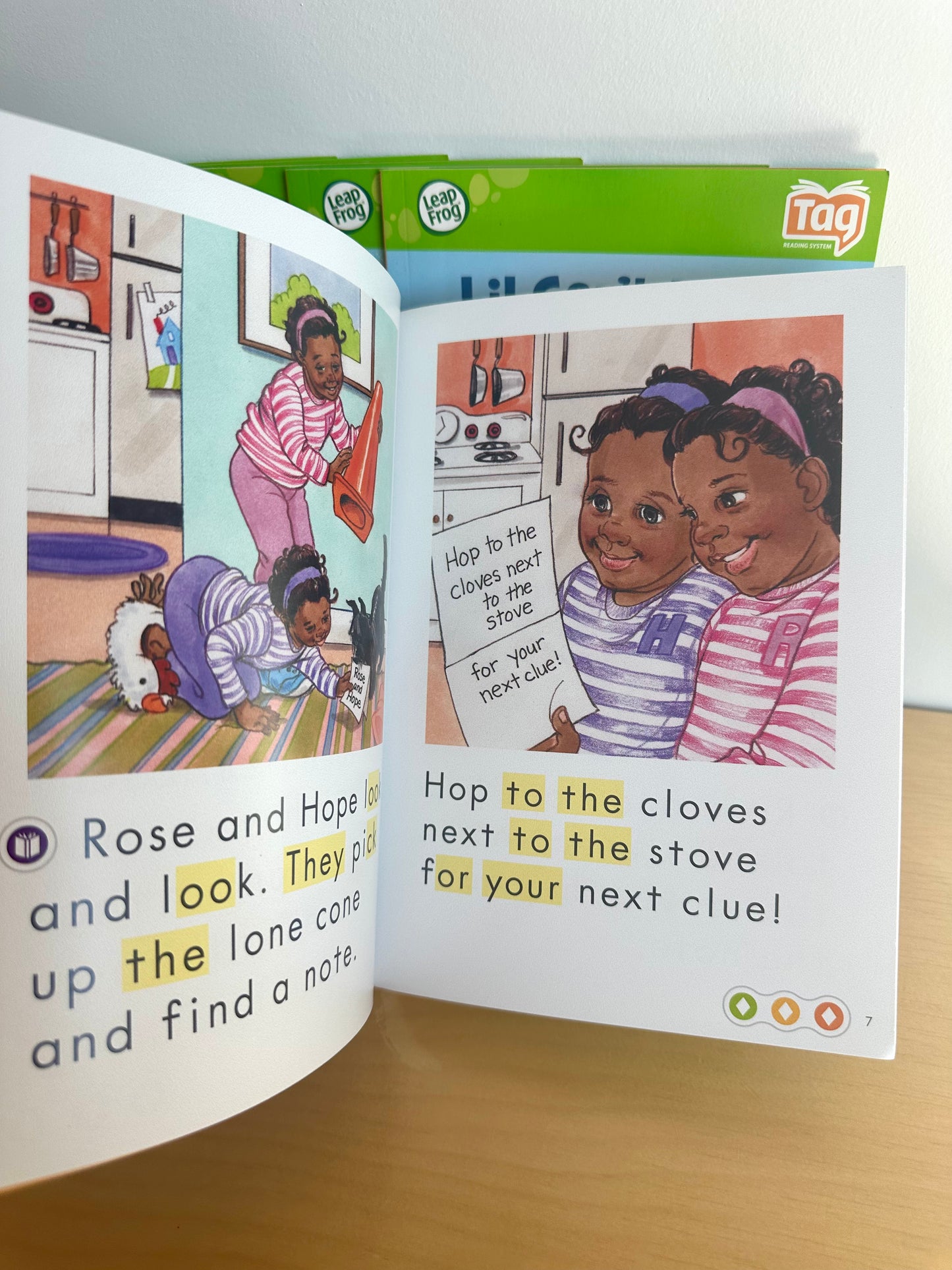 Set of Leap Frog Tag Reading System Books (7)
