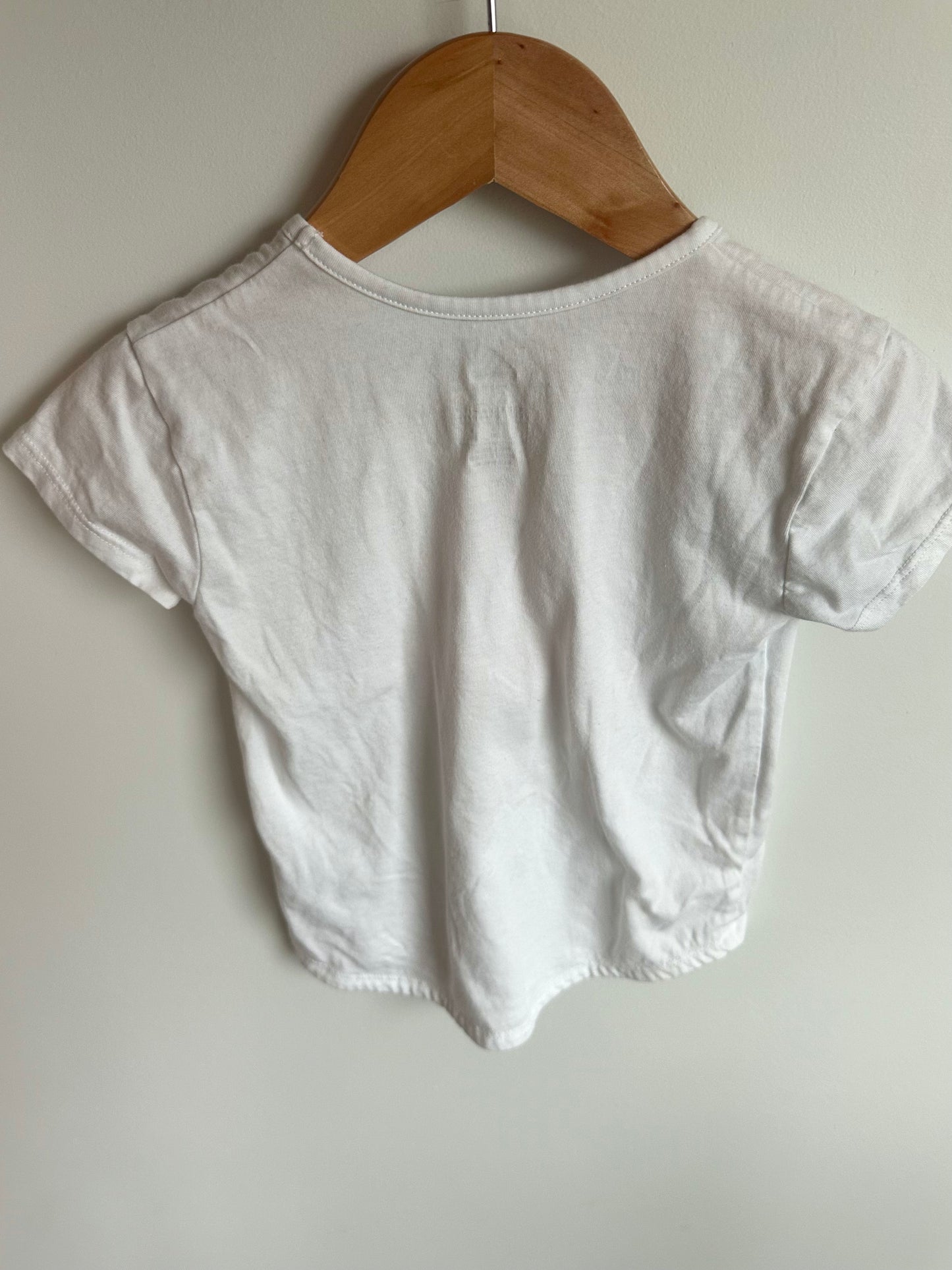 Adidas White T-Shirt / 3T
