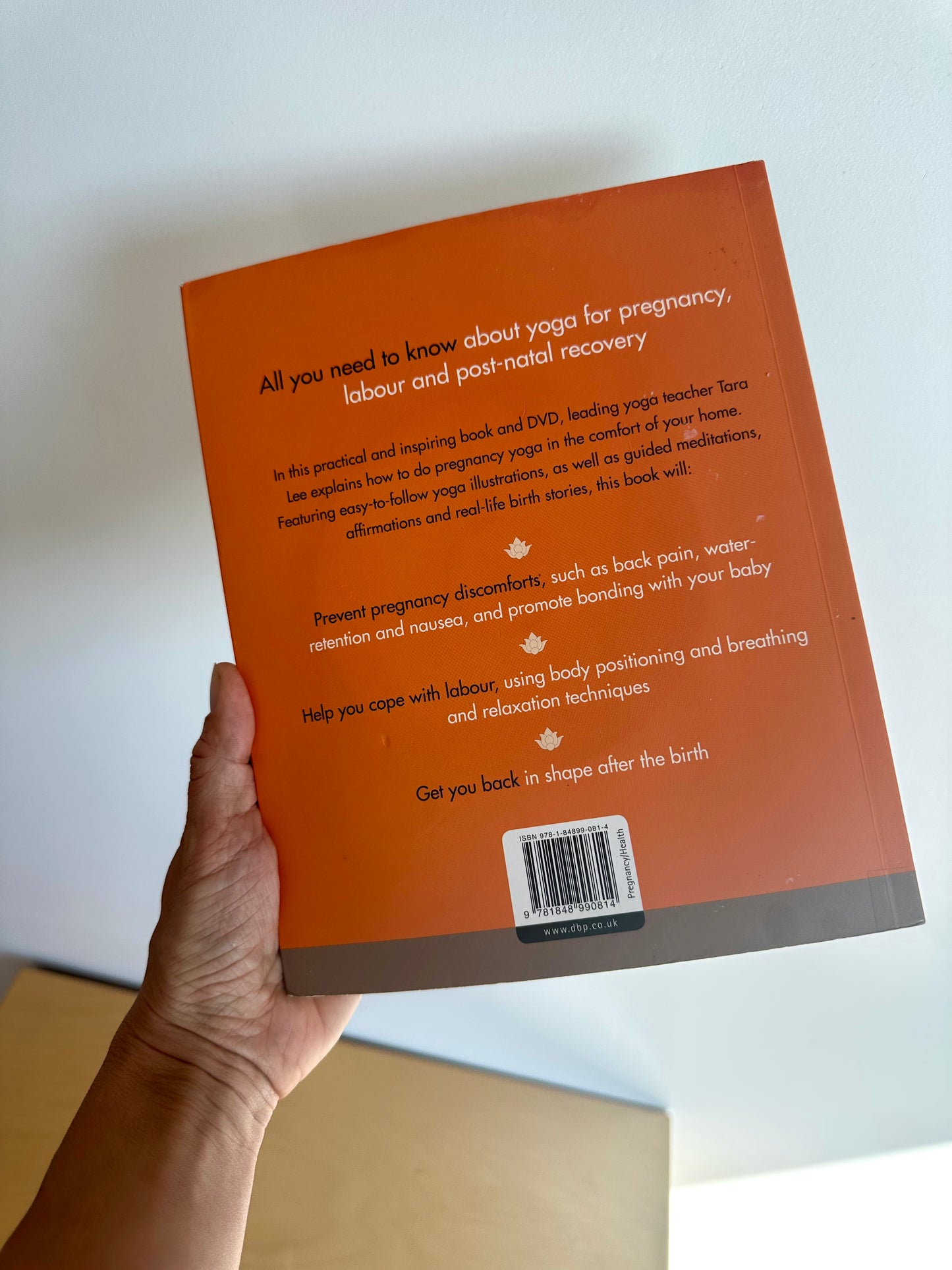 Pregnancy Health Yoga Softcover Book (No Shipping)