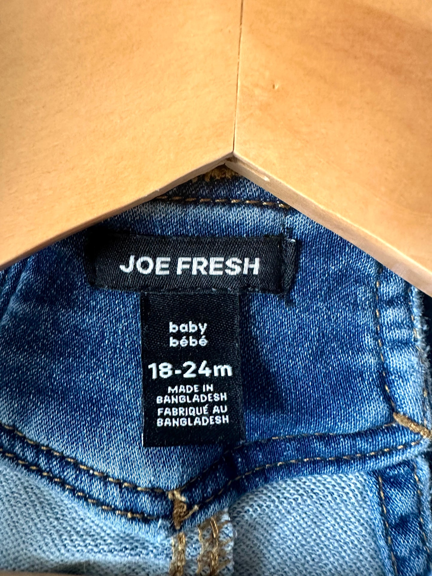 Jean Heart Overalls / 18-24m