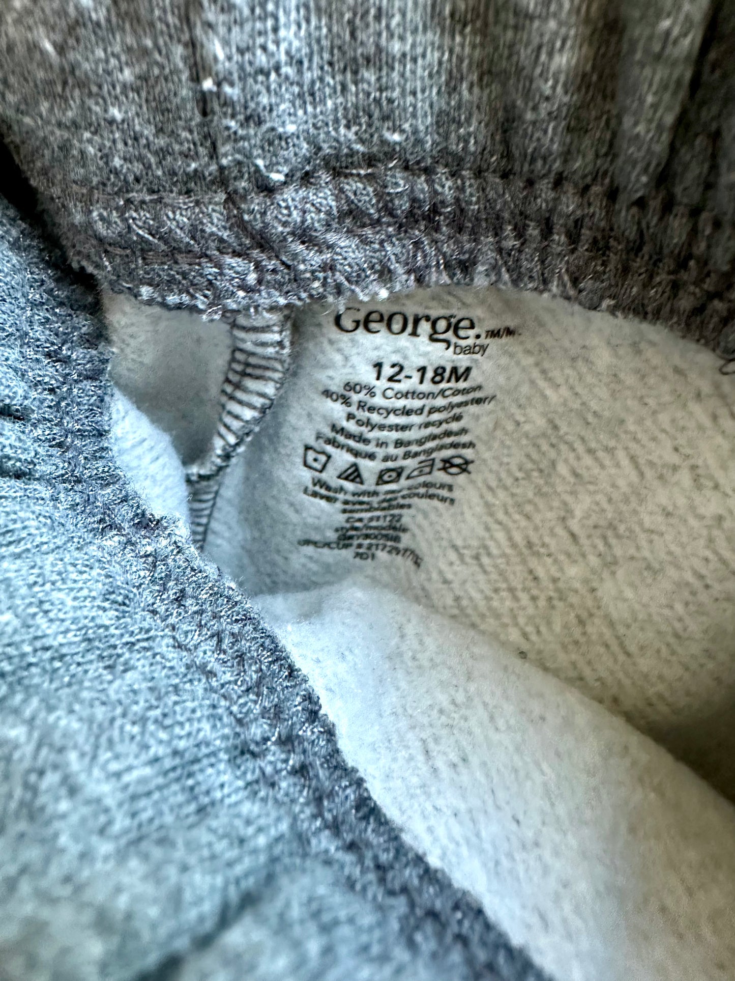 Grey Joggers / 12-18m