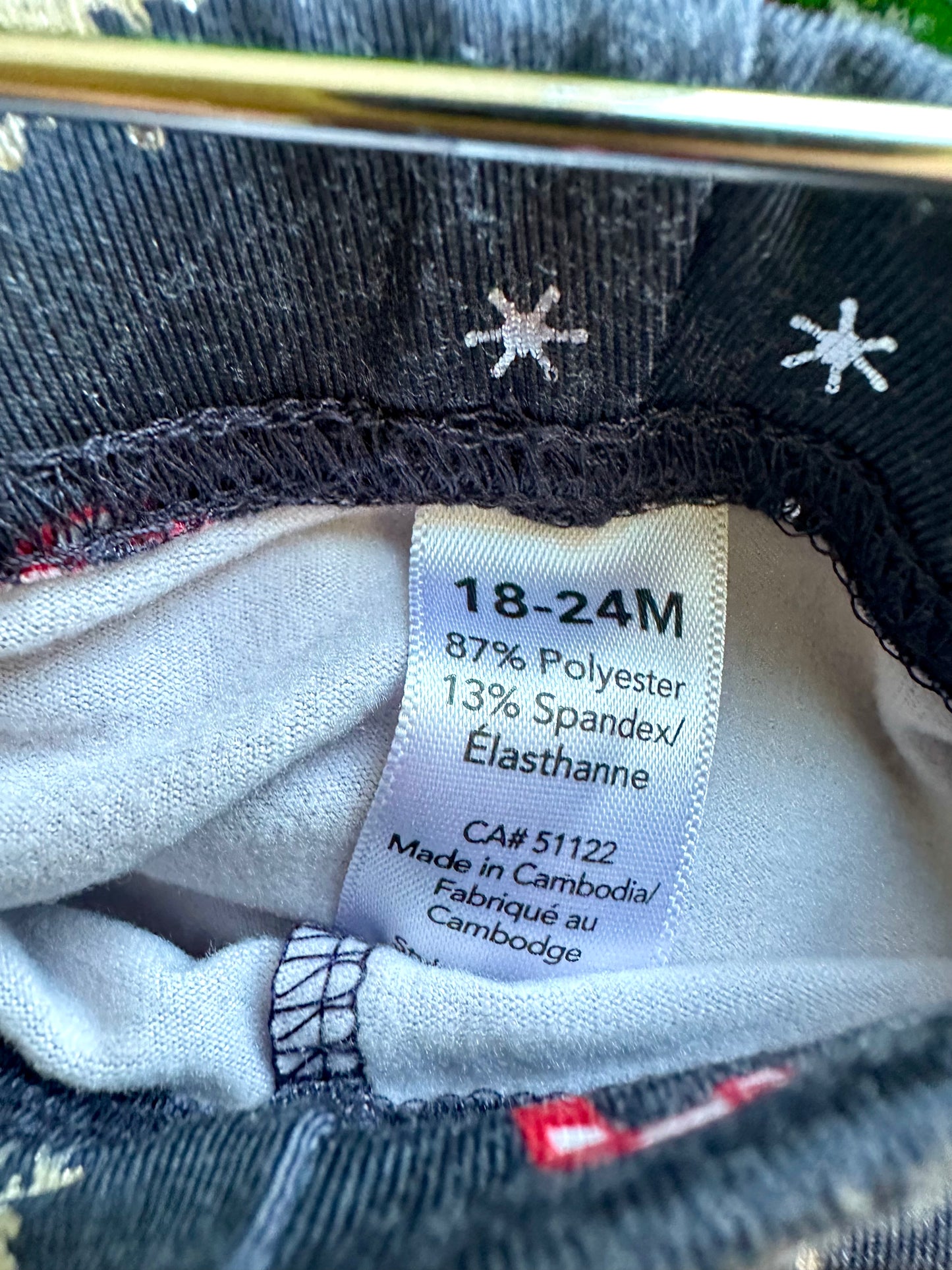Candy Cane Pants / 18-24m