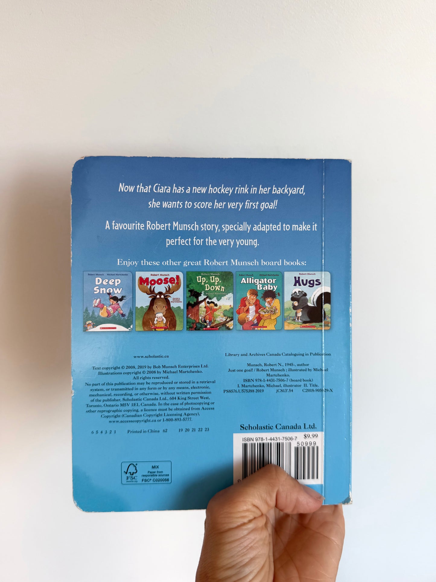 One More Goal Board Book / 3-8 years