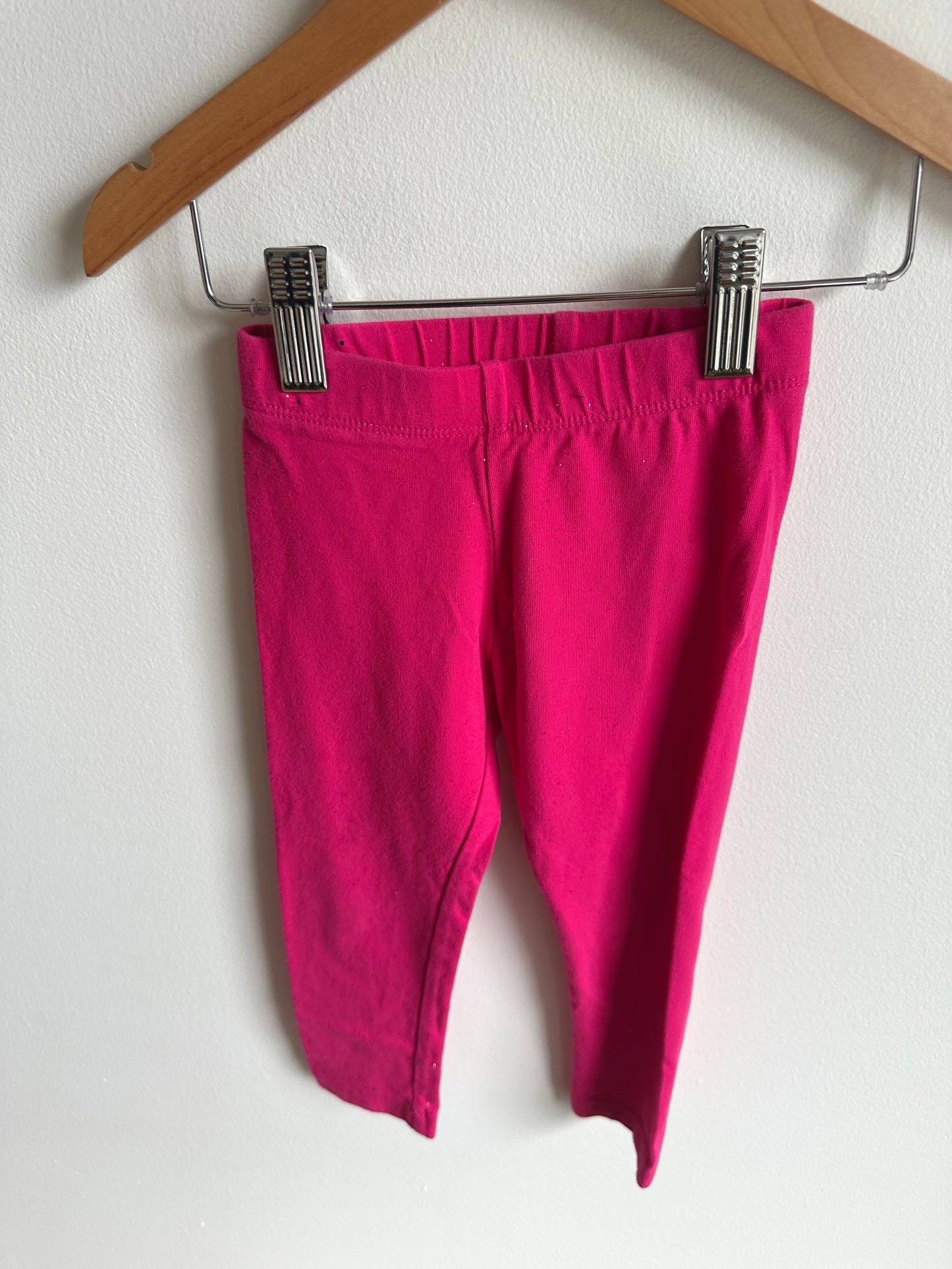Pink Sparkle Leggings / 2T