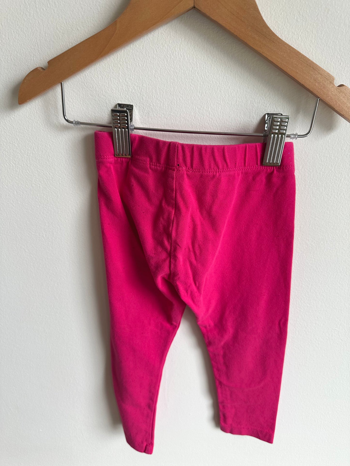 Pink Sparkle Leggings / 2T