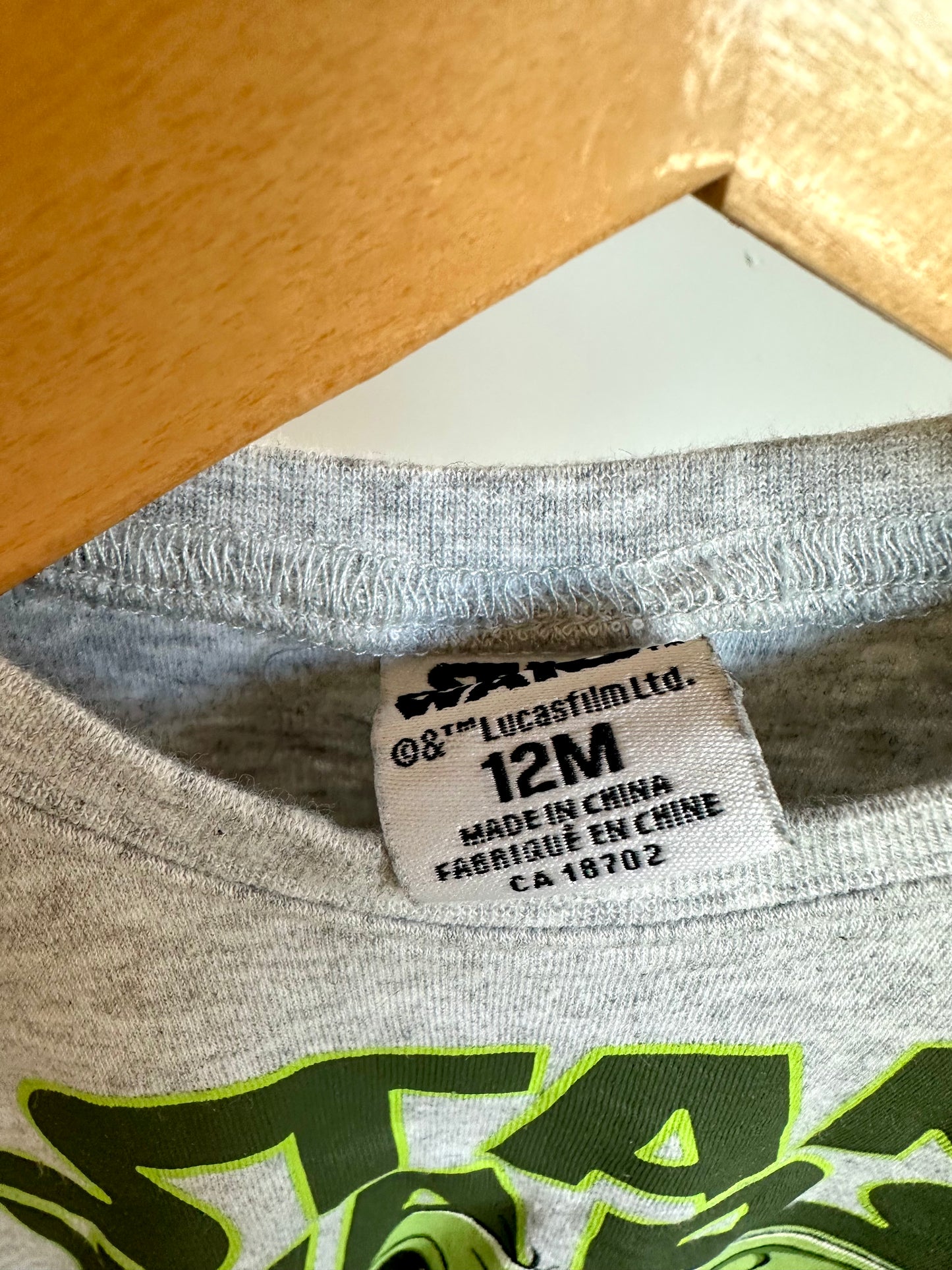 Star Wars Baby Yoda T-shirt / 12m
