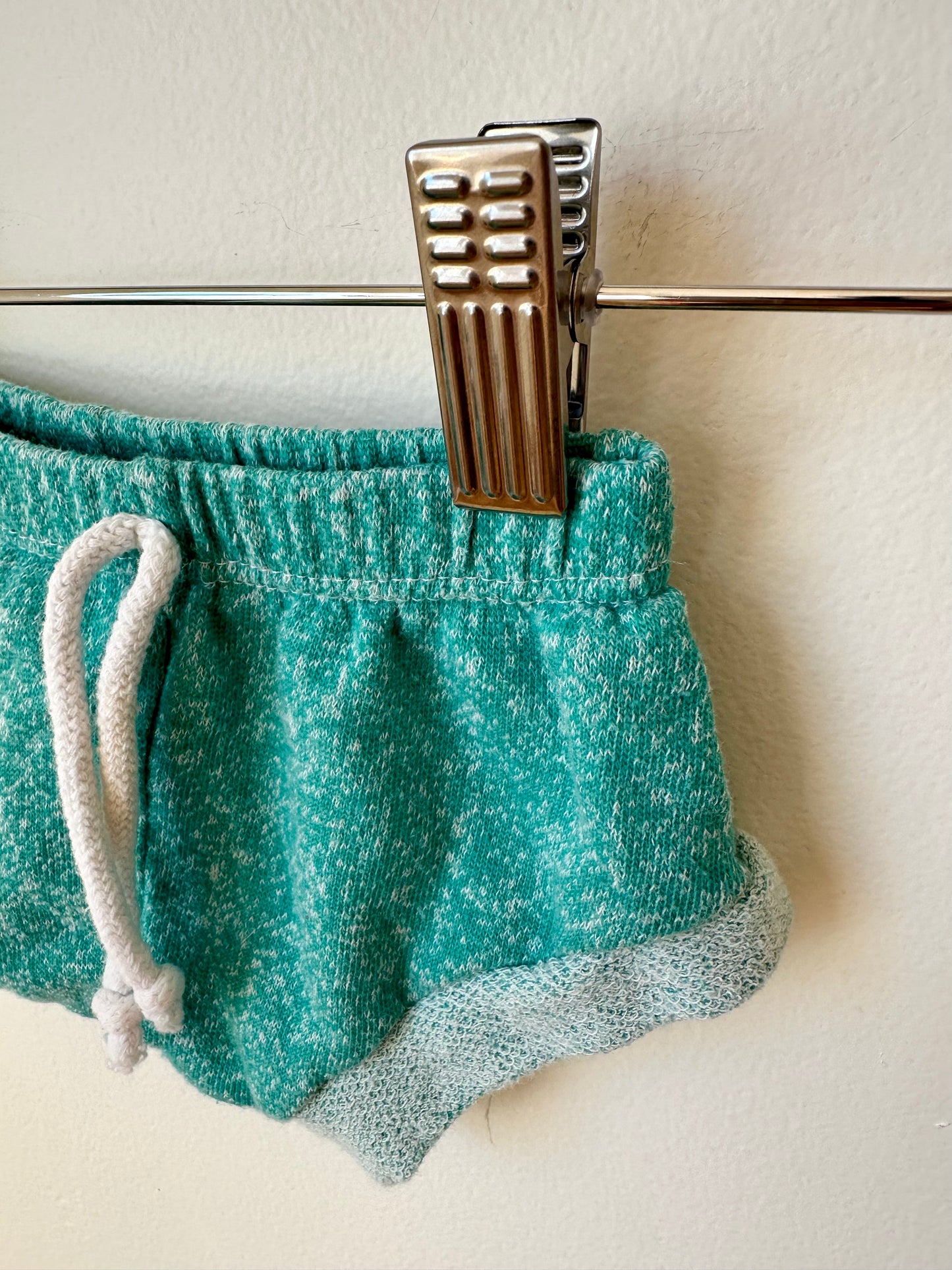 Handcrafted Teal Bloomers / 3m