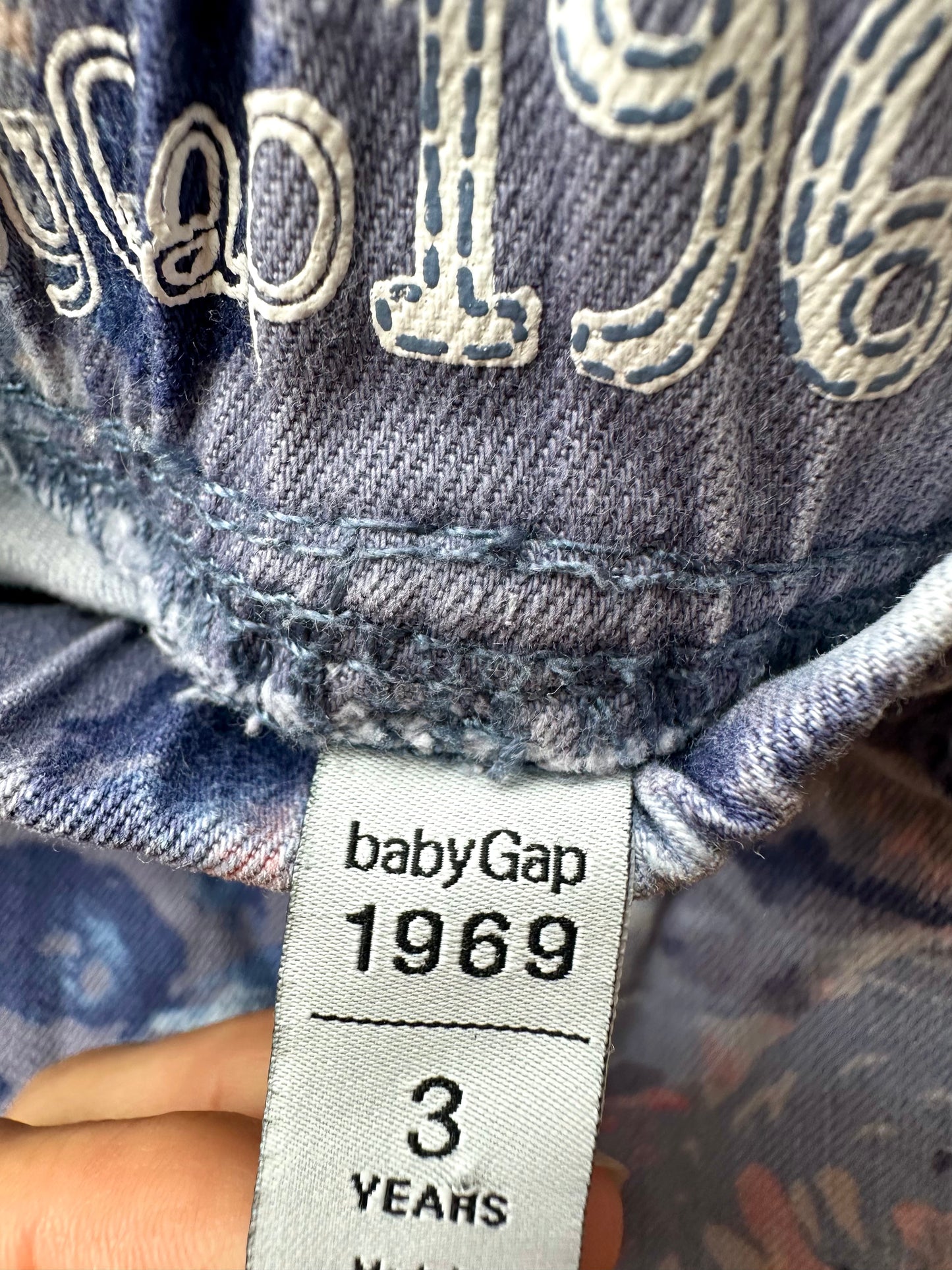 Mauve Nostalgic Floral Pants / 3T