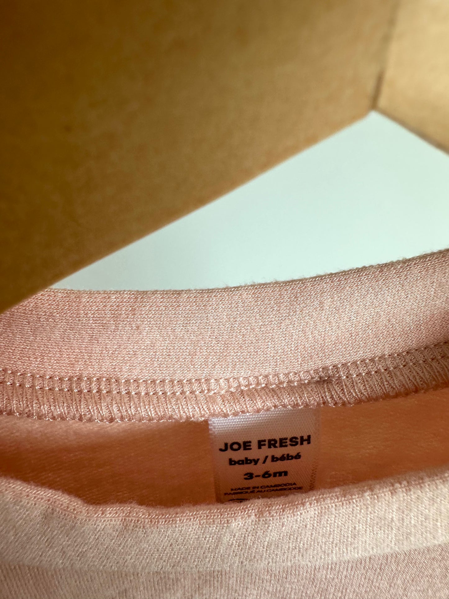 Pink Minnie Viscose Crewneck / 3-6m