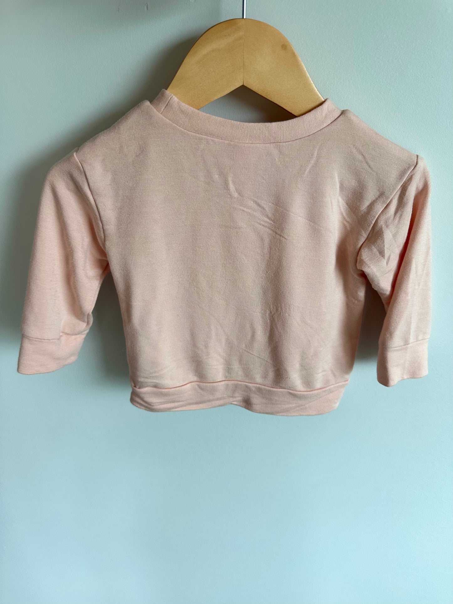 Pink Minnie Viscose Crewneck / 3-6m