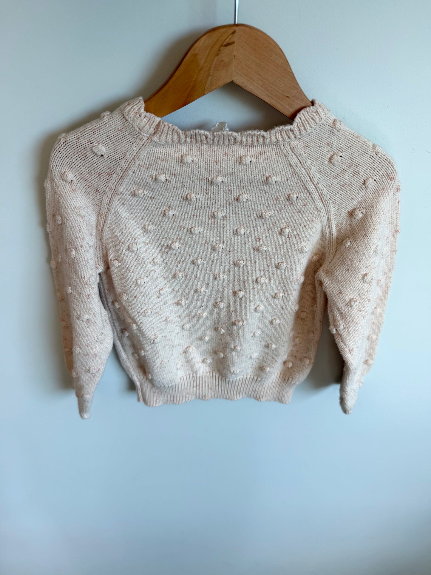Jamie Kay Dotted Knit Sweater / 4-5T