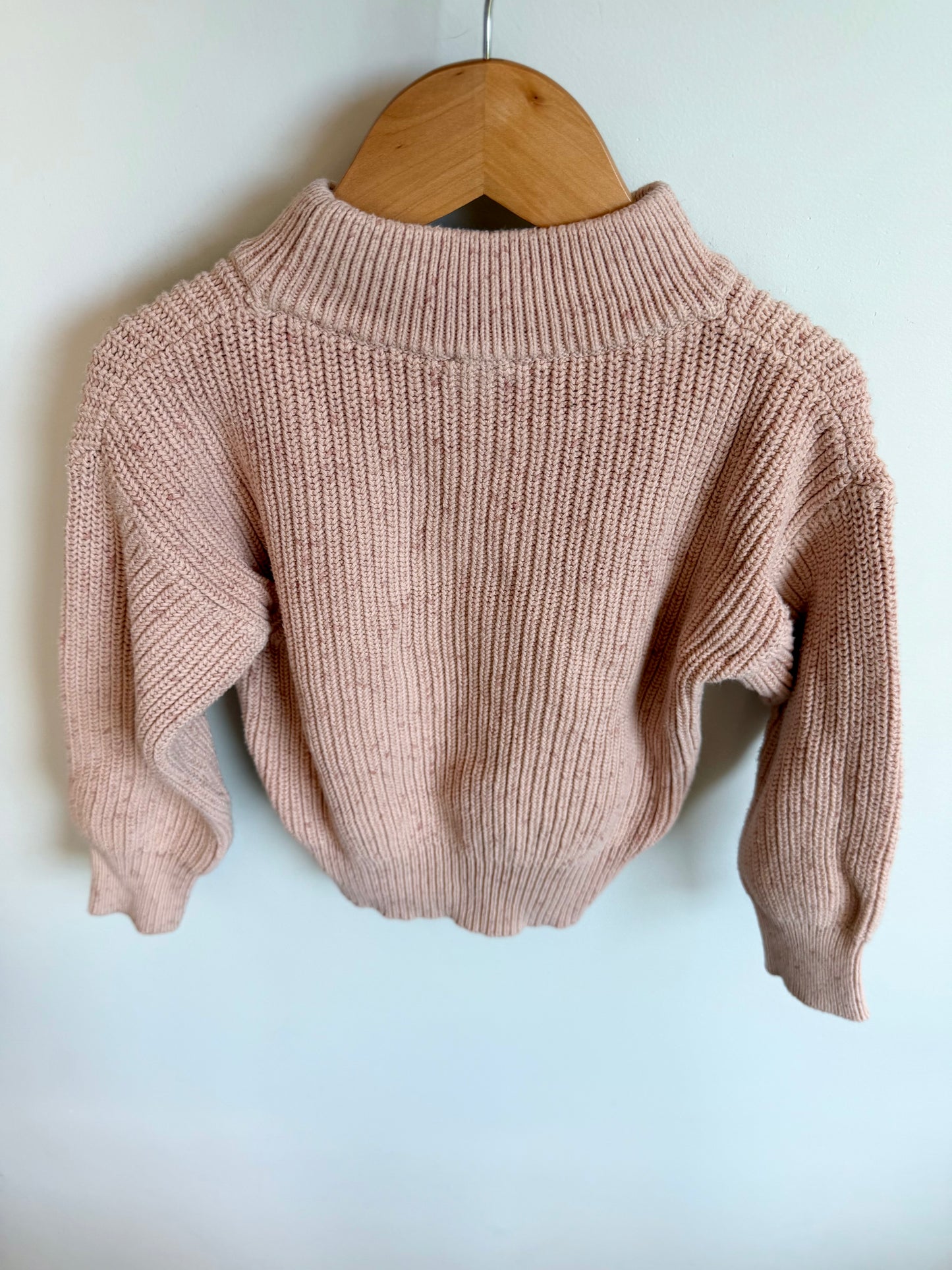 Jamie Kay Blush Thick Knit Sweater / 3T