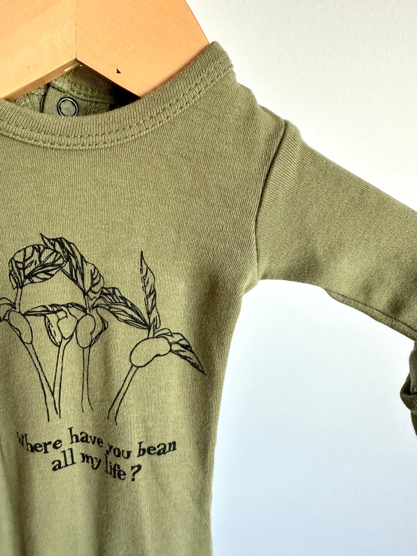 Organic Sage "Where have you been?" Sleeper / 0m