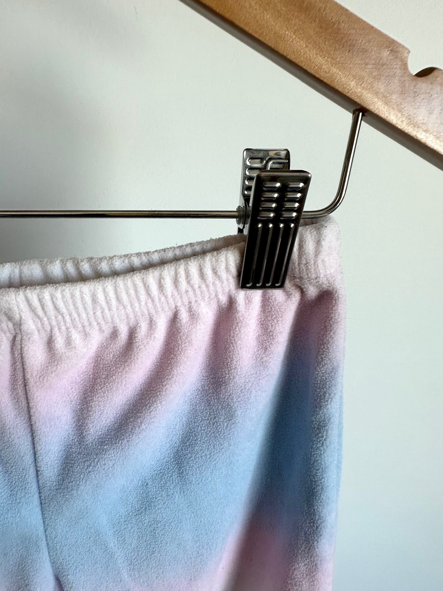 Ombré Pink Blue Fleece Pants / 4T