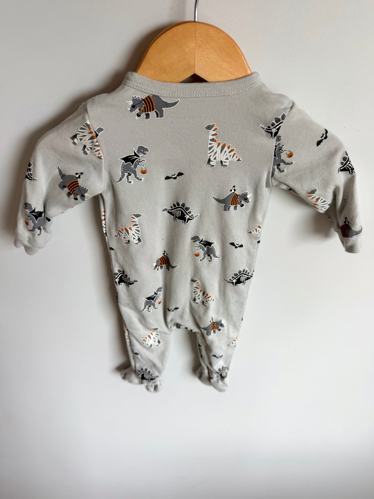 Organic Cotton Halloween Dino Sleeper /3m