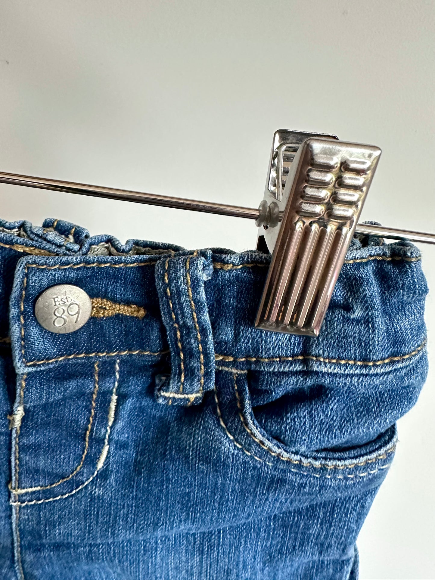 Back Pocket Blue Jeans / 12-18m