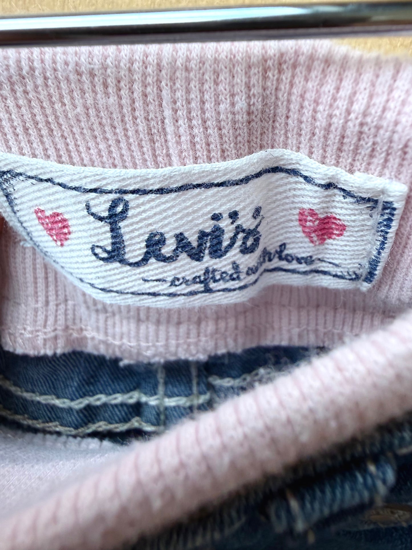 Levi's Heart Jeans / 6-12m