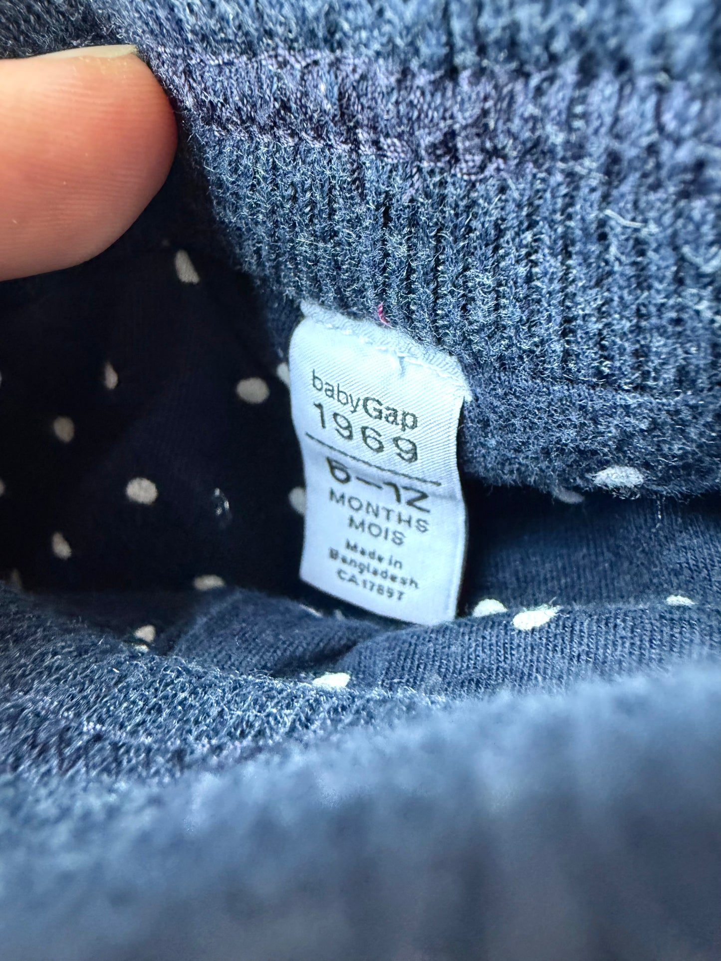 Gap Lined Jeans / 6-12m
