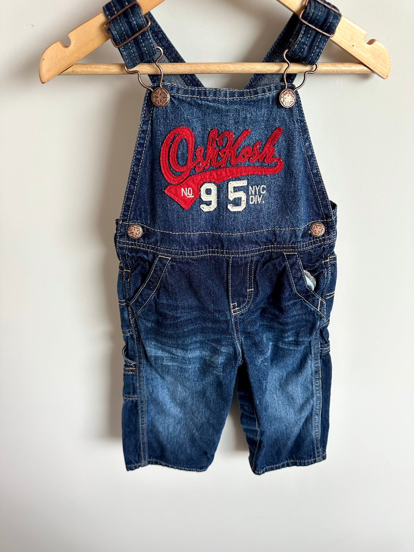 Osh Kosh Text Overalls / 18m