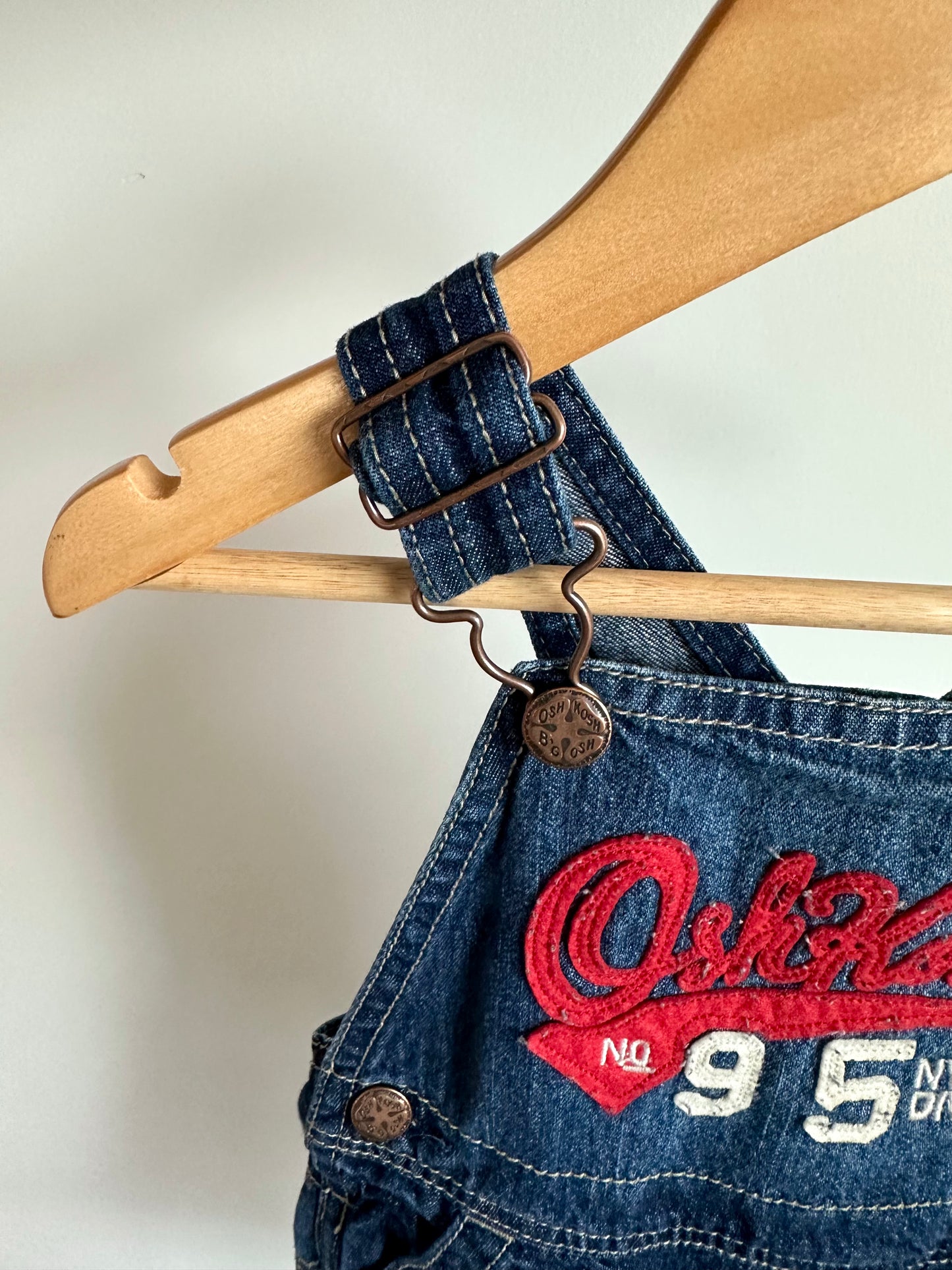 Osh Kosh Text Overalls / 18m
