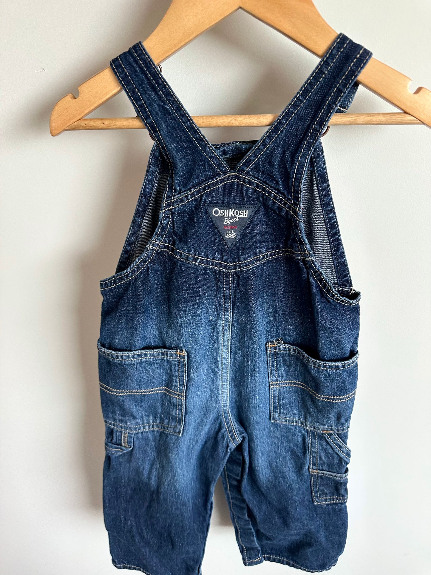 Osh Kosh Text Overalls / 18m