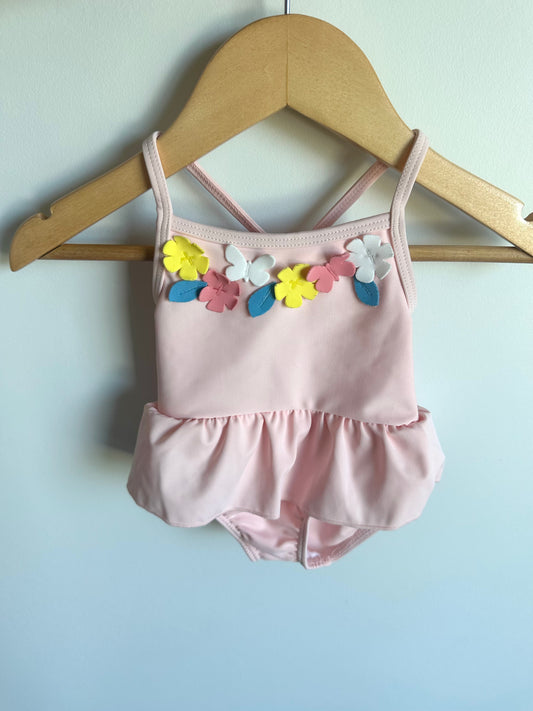 Pink Butterfly Swimsuit / 3m