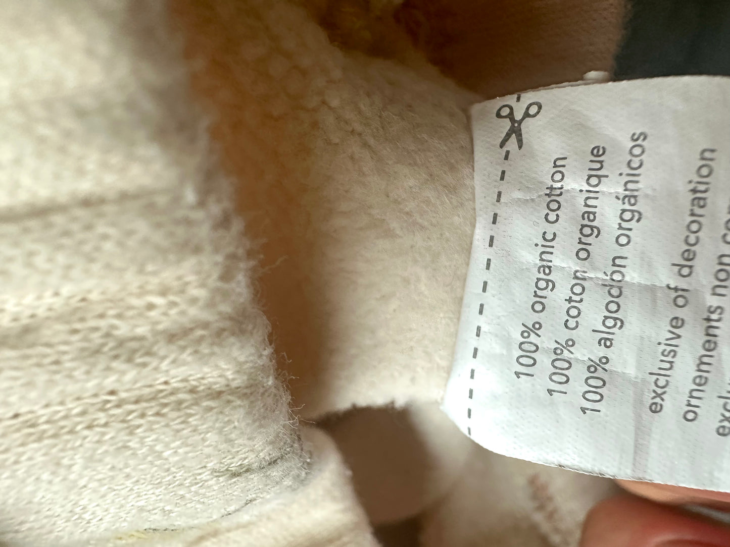 Organic Tan Floral Sweater + Pants Set (PLAY) / 3T