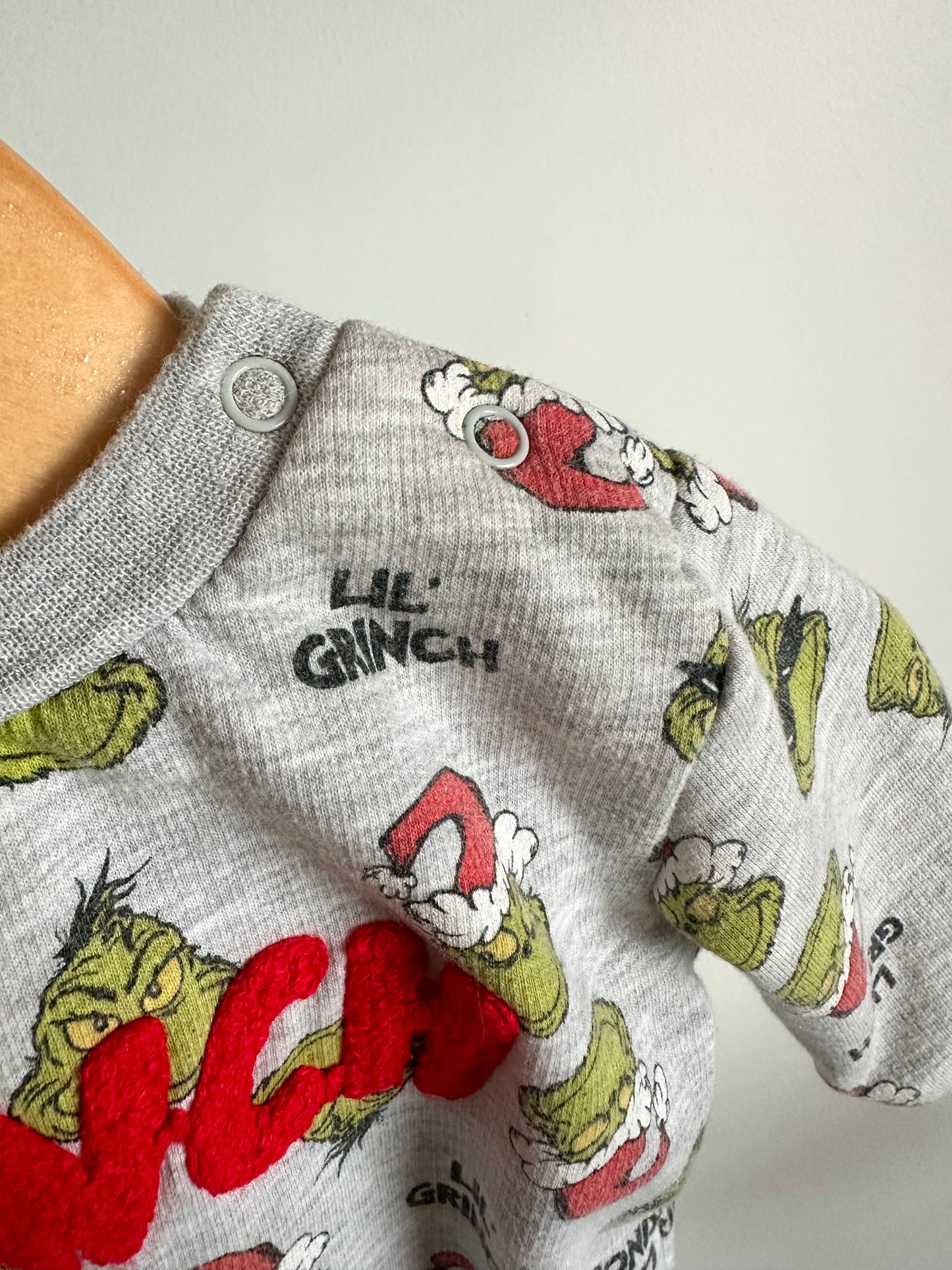 Lil' Grinch Crewneck / 0-3m