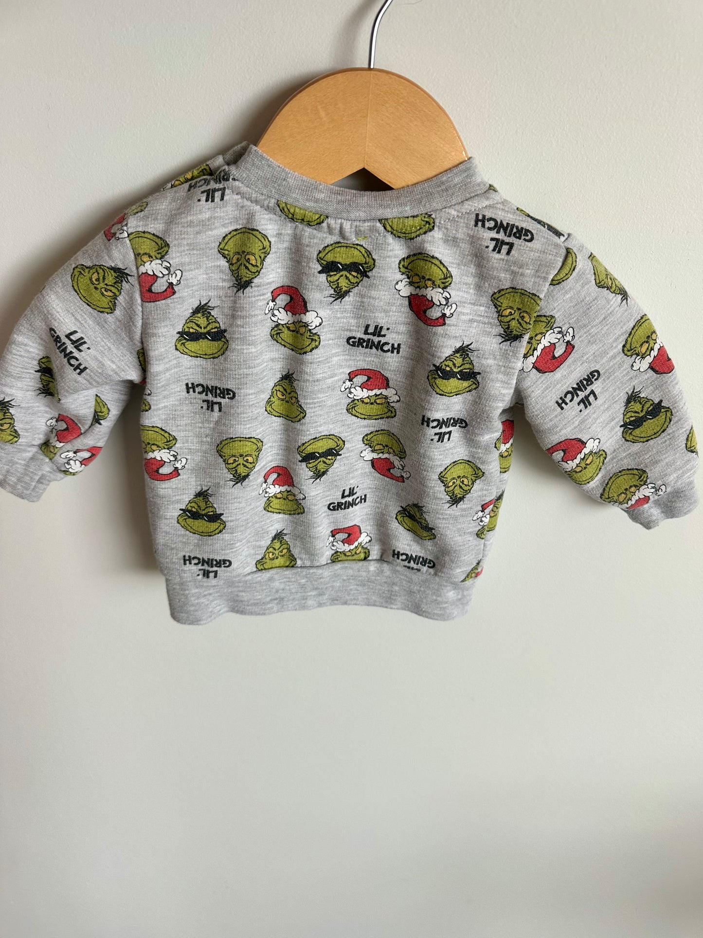 Lil' Grinch Crewneck / 0-3m