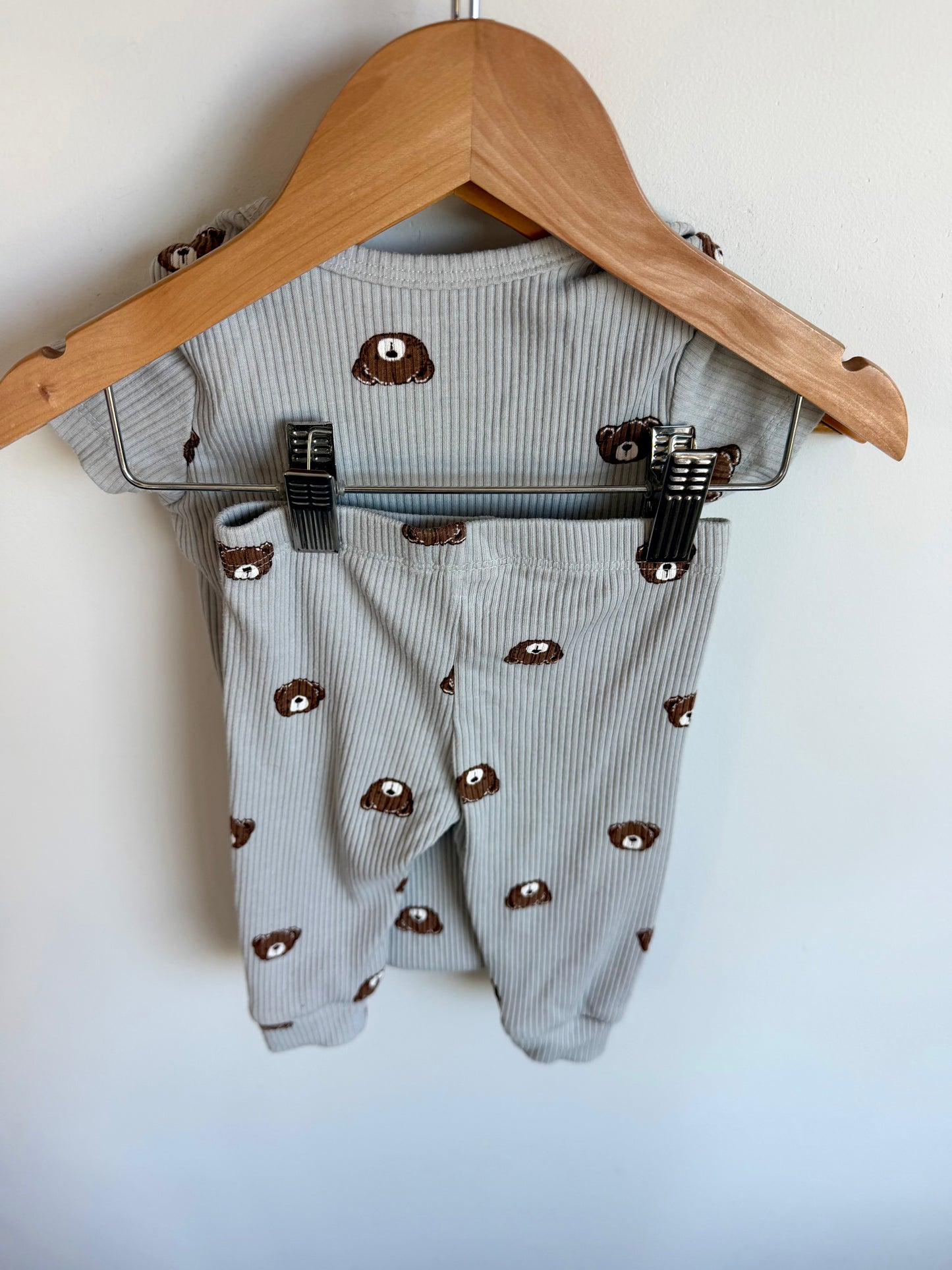 Bear Bodysuit + Pants Set / 6m
